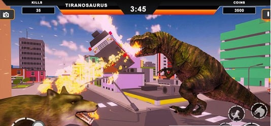 恐龙摧毁城市手游安卓版下载